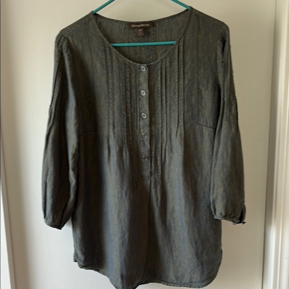 Tommy Bahama Linen Blouse S